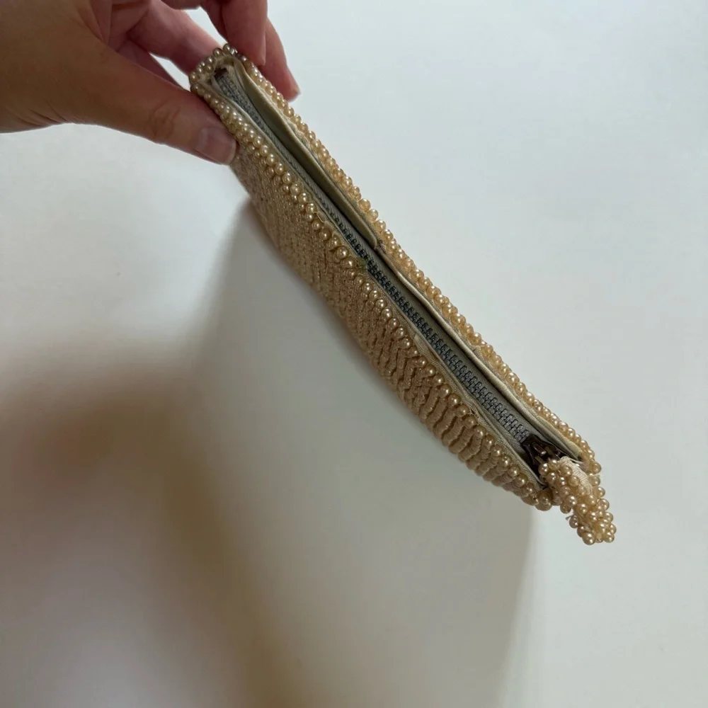 Vintage Beaded Wallet Made in Japan